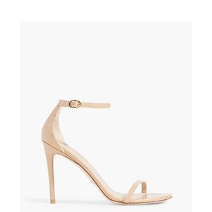 Stuart Weitzman Patent Leather Heels (Neutral)